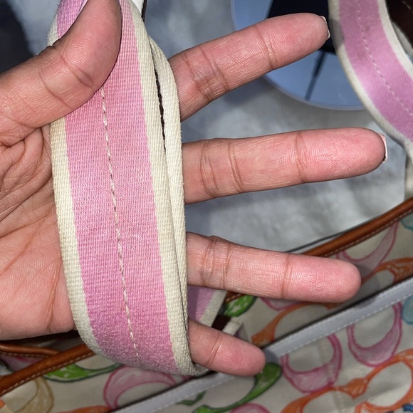 ❤️Coach Hampton Scribble Handbag Vintage - Picture 12 of 16